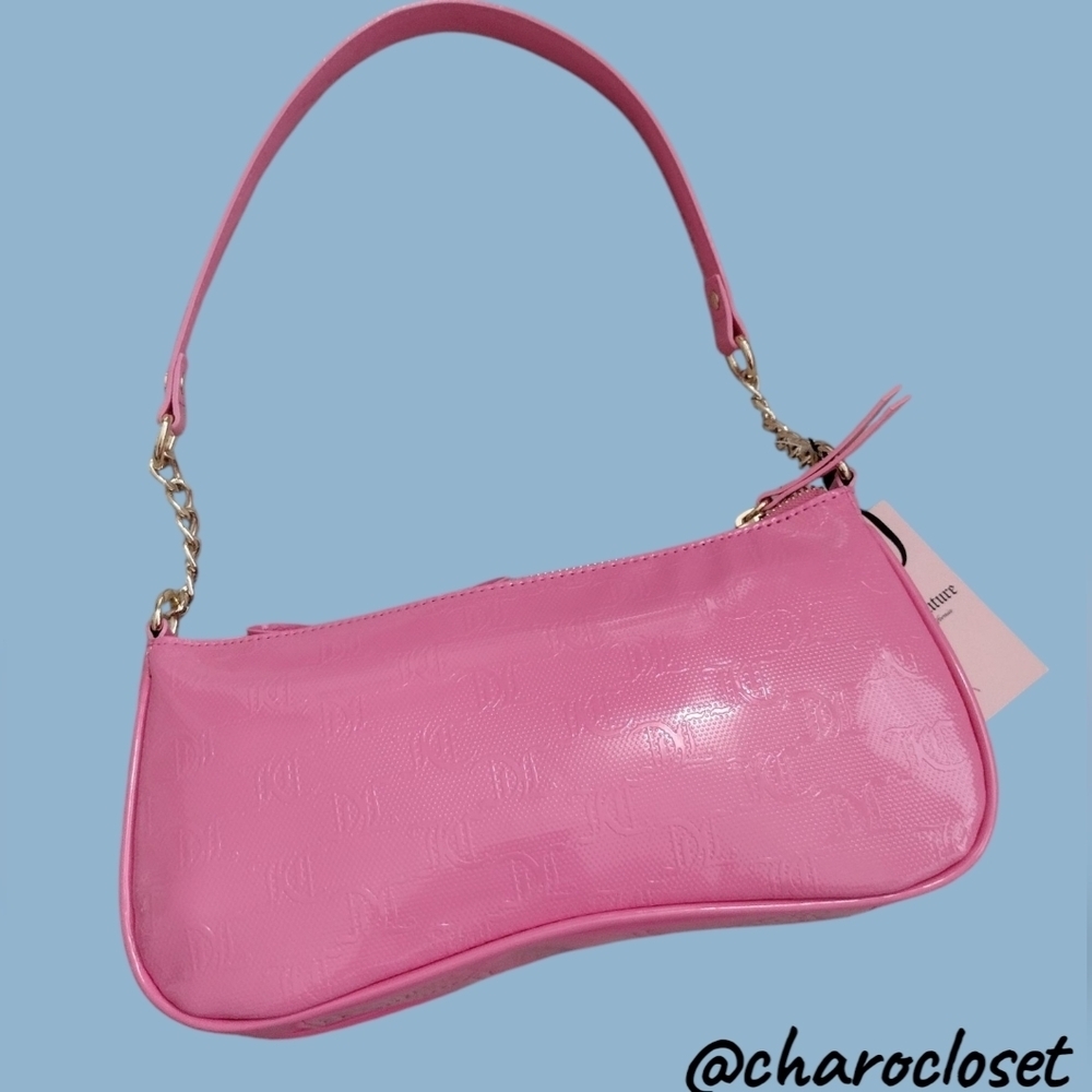 Juicy Couture Pink Bow Shoulder Bag - Picture 5 of 7